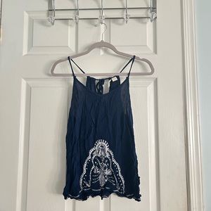 Japna Woman’s navy blue blouse size s